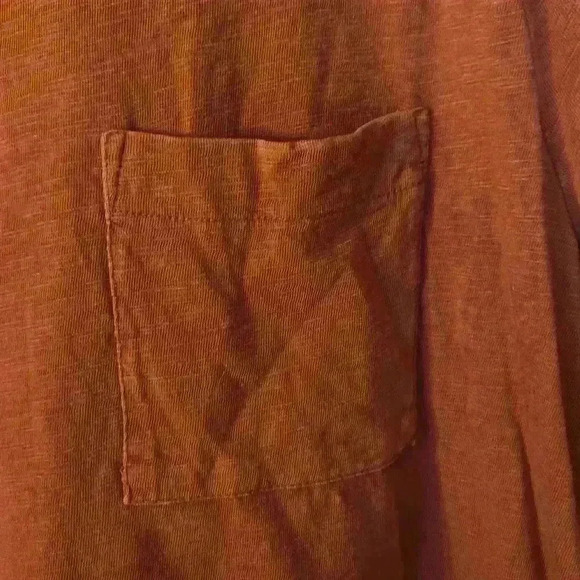 Rust Colored Picket Tee - Picture 3 of 6